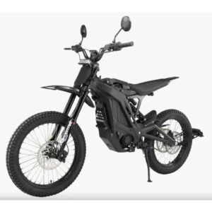 E RIDE PRO SS 2.0 12kw Electric Dirt Bike performing on a rugged off-road trail.