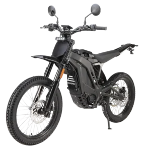 E Ride Pro SE 10kw Electric Dirt Bike in action on a versatile trail or urban setting.